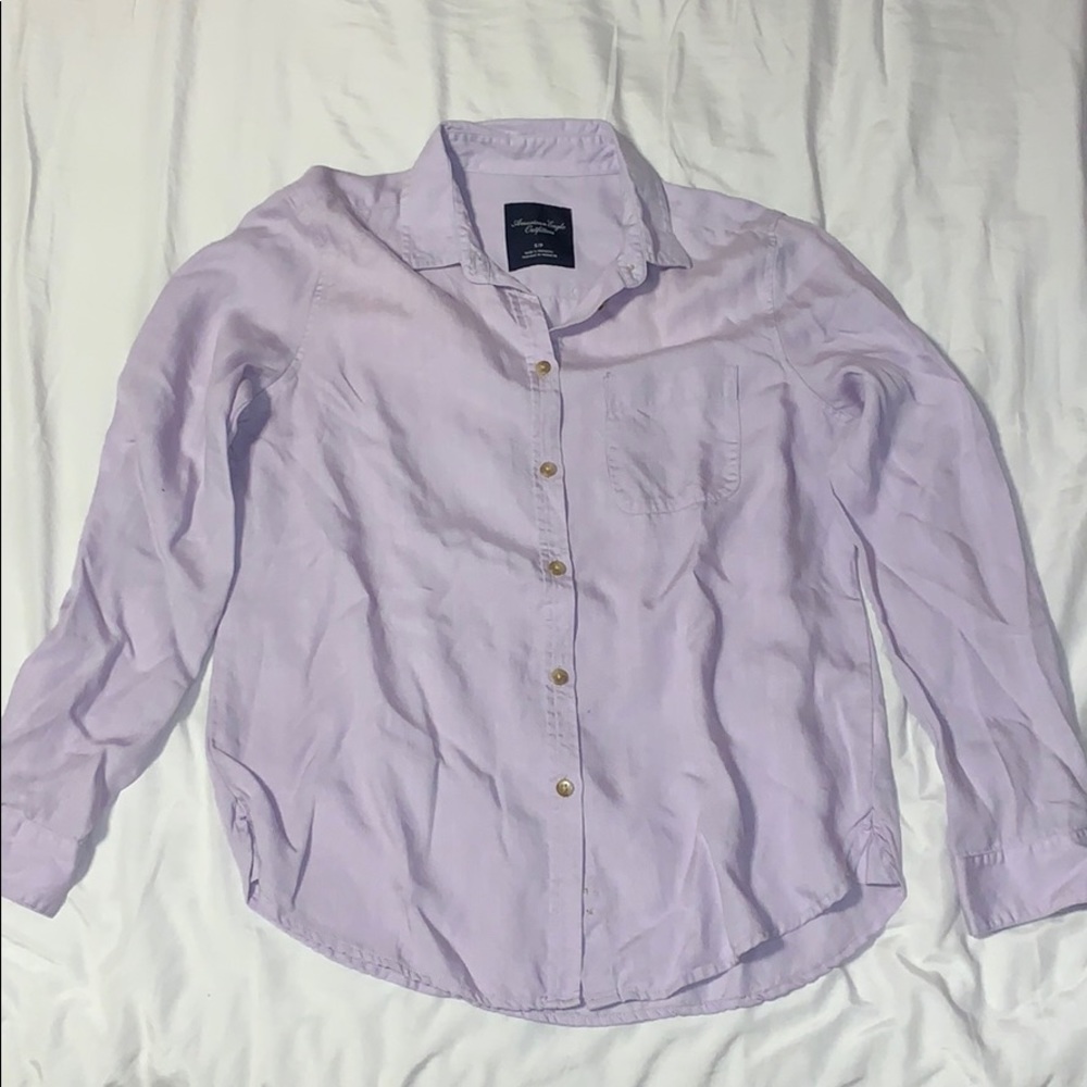 American Eagle button up shirt.